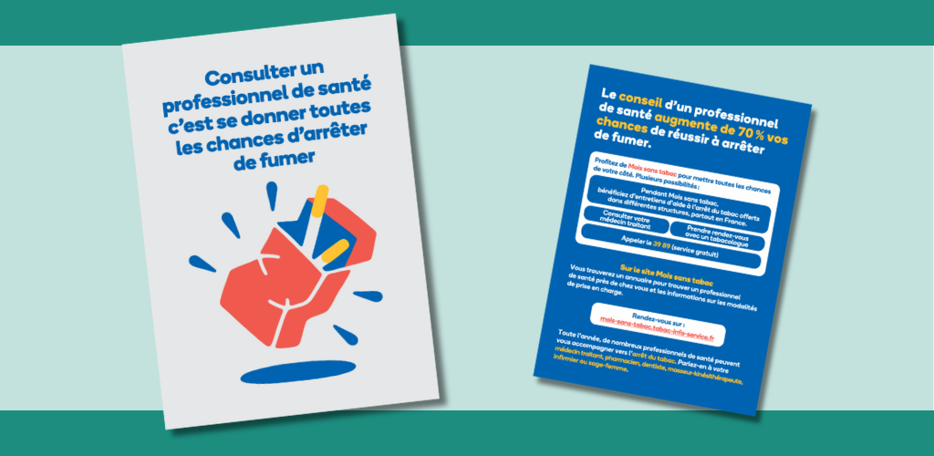 Flyer "Consultation professionnels de santé"